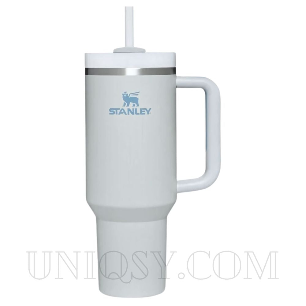 Stanley 40 OZ Tumbler Fog Light Blue – Stylish Stanley Mug, Cup & Quencher for Hot & Cold Drinks