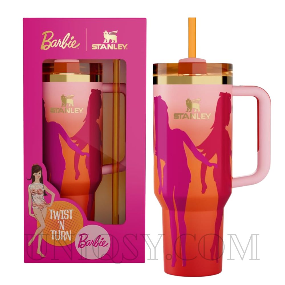Stanley X Barbie 40OZ Tumbler Cup | Limited Edition UNIQSY Stanley X Barbie 40OZ Tumbler Cup | Limited Edition UNIQSY