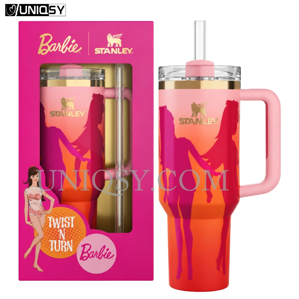 Stanley 40 OZ Tumbler 60s Twist 'N Turn – Retro-Inspired Stanley Mug, Cup & Quencher for Hot & Cold Drinks