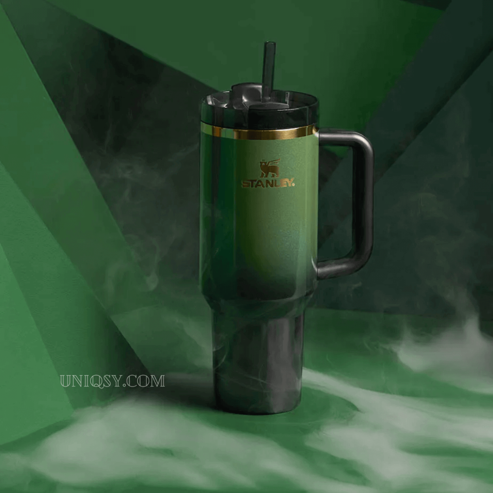 Stanley X Wicked ELPHABA Green Tumbler – Limited Edition Stanley Mug, Cup & Quencher for Hot & Cold Drinks