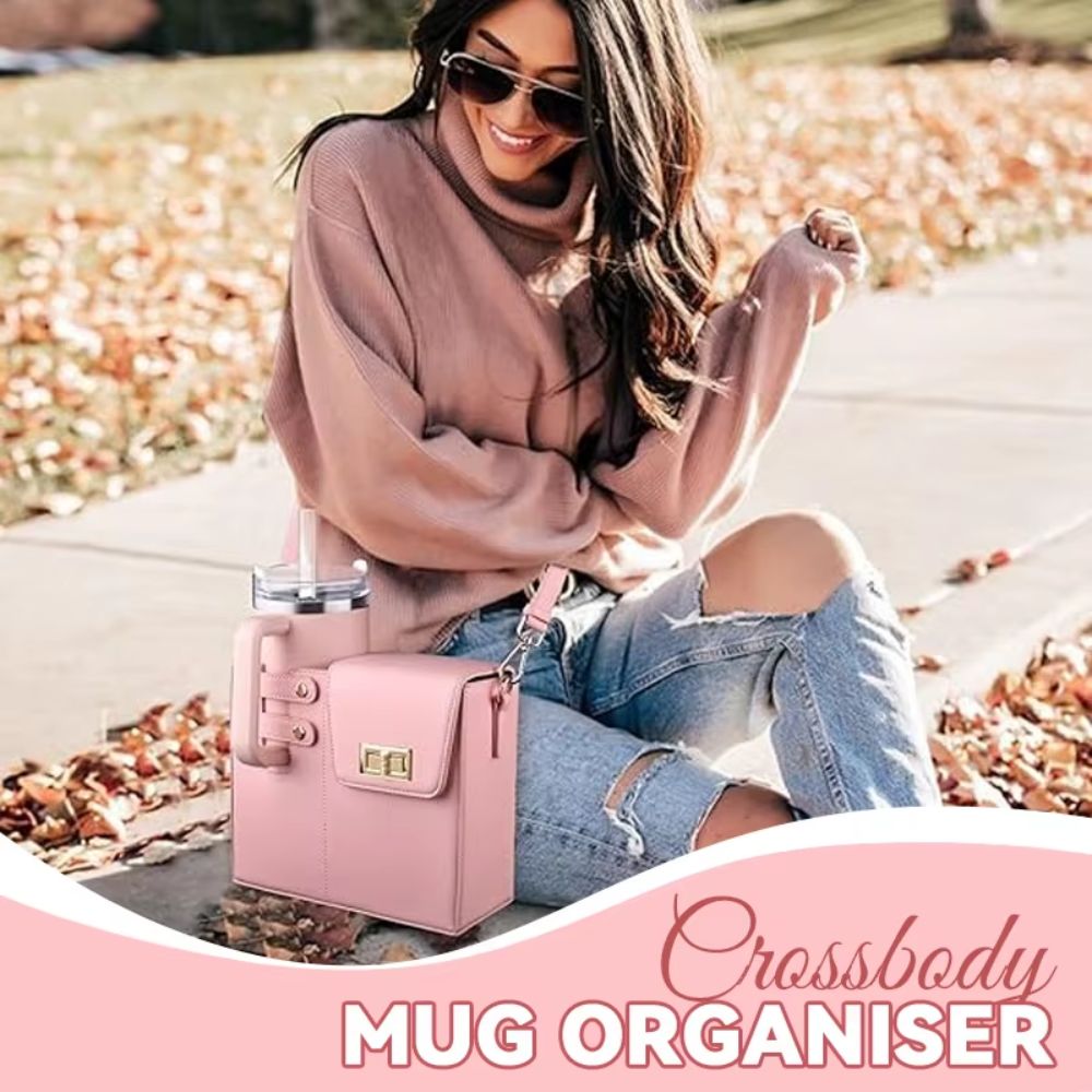 Stanley Tumbler Crossbody Organizer Bag - Fits 30 oz & 40 oz Tumblers