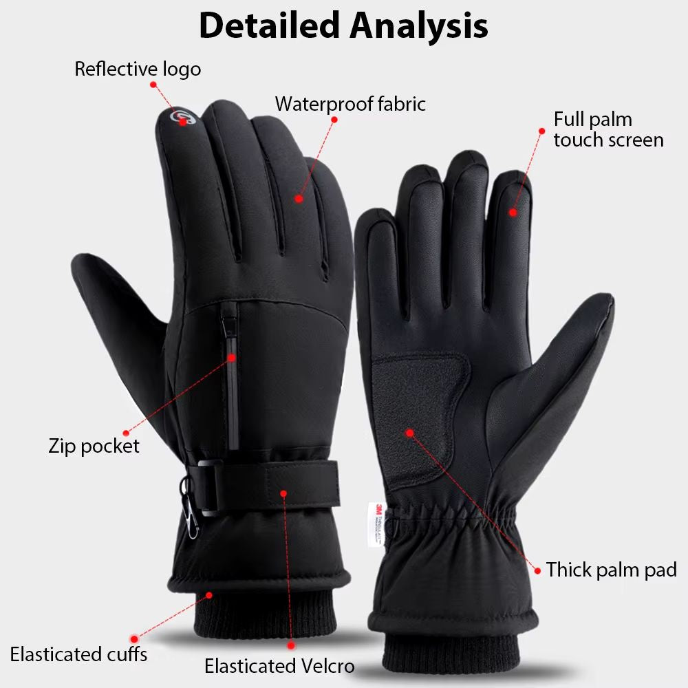 Ultimate Winter Touchscreen Gloves – Warm, Waterproof, and Stylish