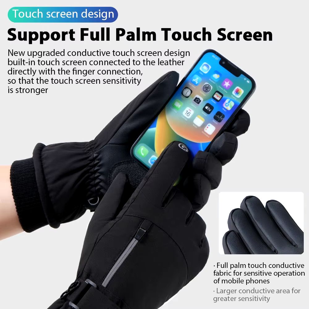 Ultimate Winter Touchscreen Gloves – Warm, Waterproof, and Stylish
