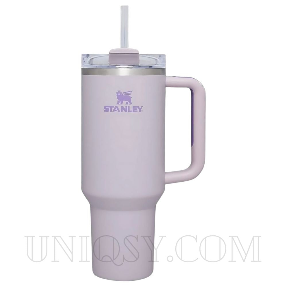 Stanley 40 OZ Tumbler Purple Orchid – Elegant Stanley Mug, Cup & Quencher for Hot & Cold Drinks
