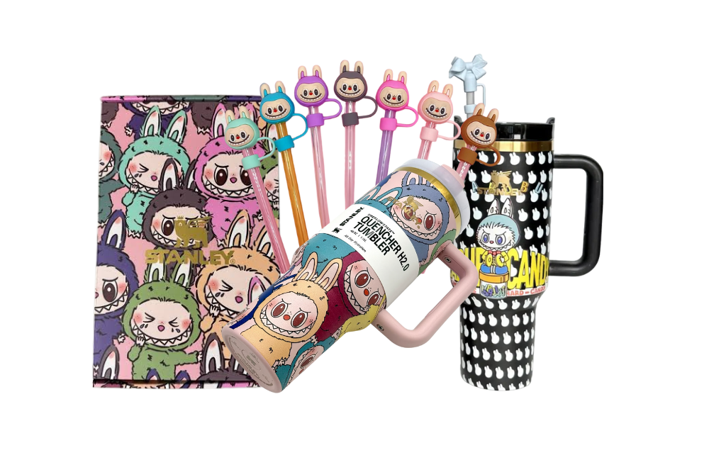 Labubu tumblers, straw caps and phone cases collection – Uniqsy