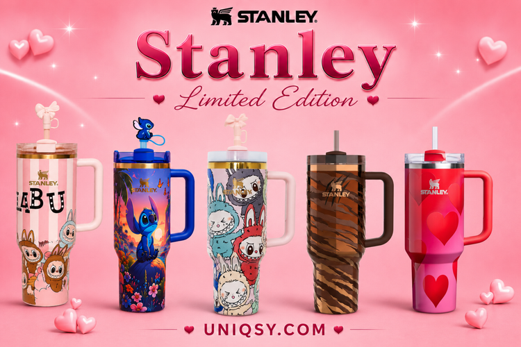 Stanley Limited Edition drinkware – premium, collector’s items with sleek, timeless designs.