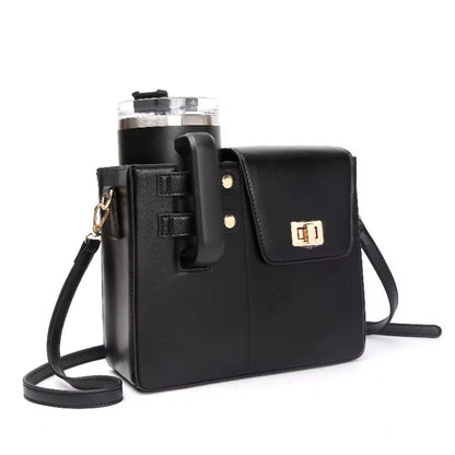 Stanley Tumbler Crossbody Organizer Bag - Fits 30 oz & 40 oz Tumblers