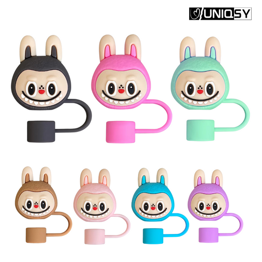 Labubu Straw Cap/Cover/Topper for stanley 40/30 OZ Tumblers Cups Multicolor New Arrival