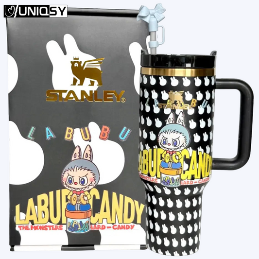 Stanley Labubu Tumbler in premium gift box packaging, perfect as a collectible gift