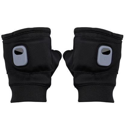 Rechargeable Heated Fingerless Gloves – 360° Thermal Warmth