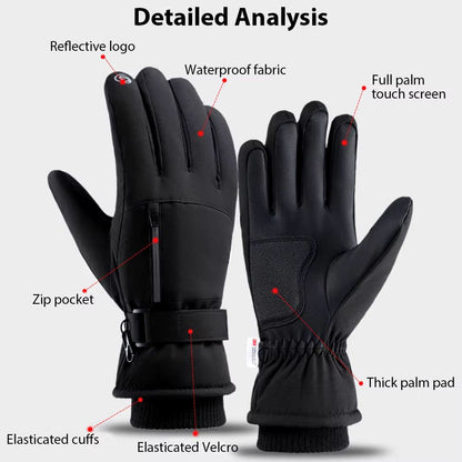 Ultimate Winter Touchscreen Gloves – Warm, Waterproof, and Stylish