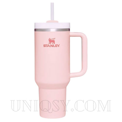 Stanley 40 OZ Tumbler Pink – Stylish Stanley Mug, Cup & Quencher for Hot & Cold Drinks
