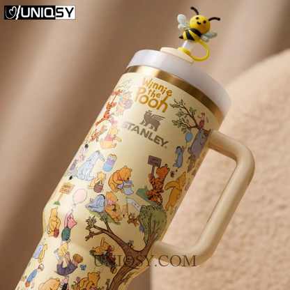 Stanley Winnie the Pooh insulated tumbler side design